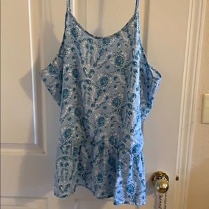 Lauren James blue tank!